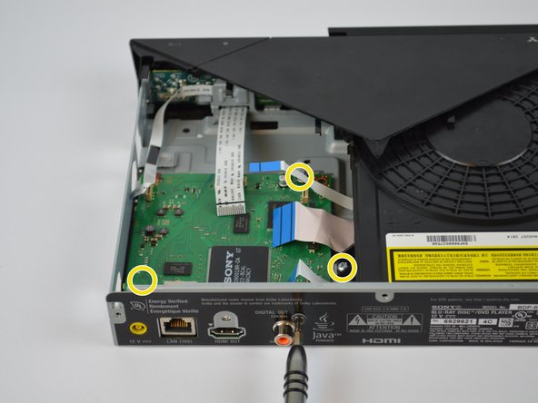 Sony BDP-S3200 Motherboard Replacement: crwdns2935265:05crwdnd2935265:02crwdnd2935265:03crwdne2935265:0