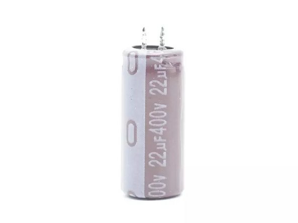 ANKER Mini 30W GaN PD Charger A2147 Teardown, High Voltage Filter Liquid Electrolytic Capacitor: 步骤 13 中的图像 2，3