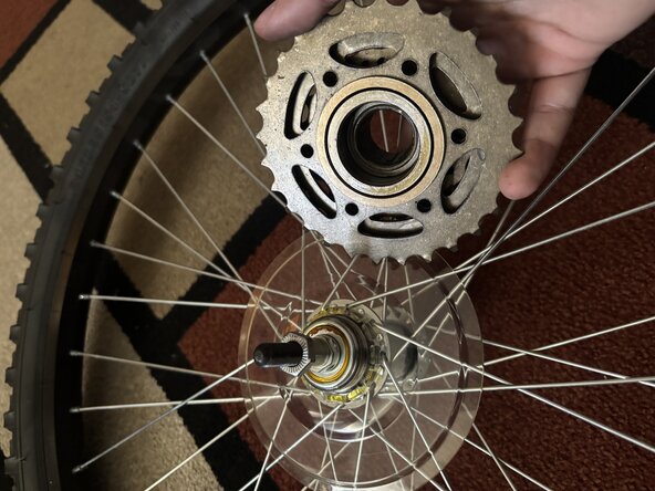 Bicycle Freewheel Replacement: 3 단계, 이미지 3개 중 3개