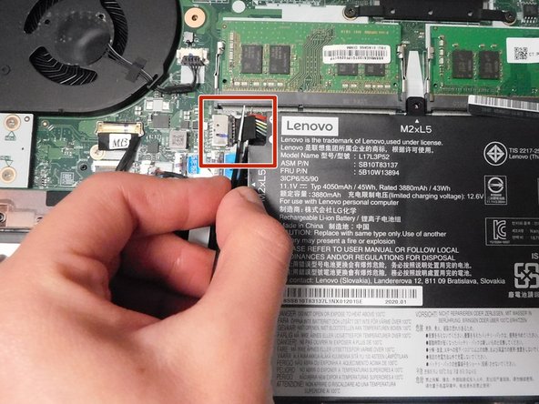 Lenovo ThinkPad L590 Battery Replacement, Battery: crwdns2935265:04crwdnd2935265:02crwdnd2935265:02crwdne2935265:0