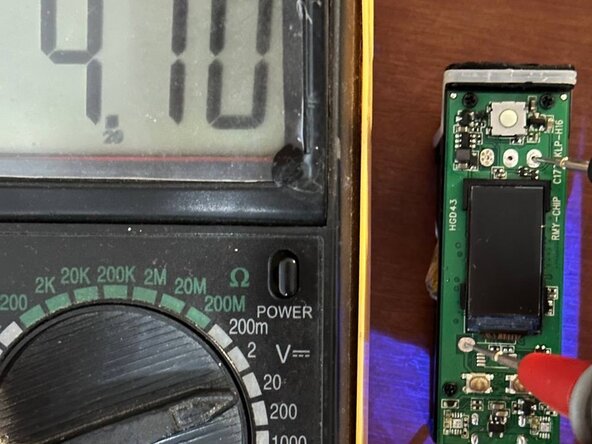 Smoant Pasito 2 Battery Replacement and Circuit Repair, Final Tests: crwdns2935265:07crwdnd2935265:02crwdnd2935265:03crwdne2935265:0