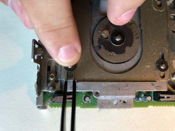 Sony MP-F75W Teardown, Removing Slide Plate: stap 0, afbeelding 2 van 3