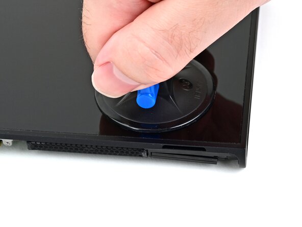 Nintendo Switch 2 Screen Replacement, Insert an opening pick: crwdns2935265:047crwdnd2935265:01crwdnd2935265:03crwdne2935265:0