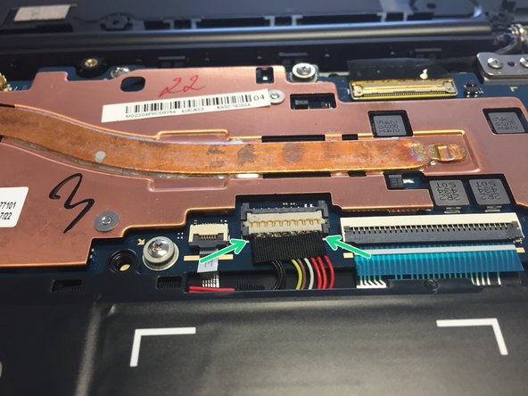 Samsung Chromebook 2 Battery Replacement, Disconnecting the Battery: stap 0, afbeelding 2 van 2
