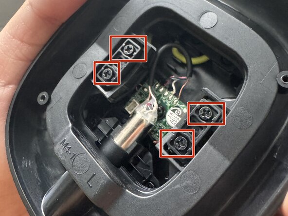 Astro A10 Gen2 Tighten Microphone, Unscrew Plastic Frame: step 10, image 1 of 2
