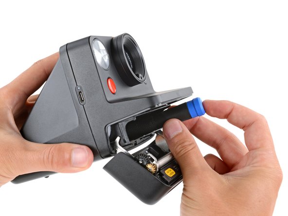 Polaroid Now Gen 3 Rear Shell Replacement, Remove the rear shell screw: crwdns2935265:03crwdnd2935265:03crwdnd2935265:03crwdne2935265:0