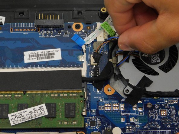 HP 14-an012nr Fan Replacement, Fan: crwdns2935265:03crwdnd2935265:02crwdnd2935265:03crwdne2935265:0