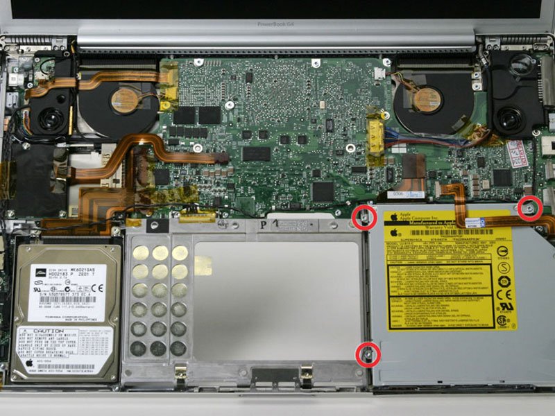 PowerBook G4 Aluminum 17" 1-1.67 GHz SuperDrive Replacement