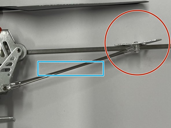 2.4ghz remote control helicopter Teardown, Rear Stabilisation body structure: crwdns2935265:012crwdnd2935265:03crwdnd2935265:03crwdne2935265:0