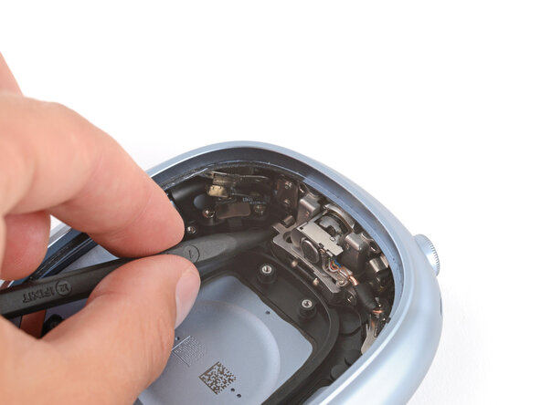 AirPods Max Right Headband Hinge Replacement, Remove the hinge: step 33, image 1 of 3