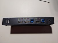 Monoprice Blackbird 4K HDMI 2.0 and USB 3.0 2x1 KVM Switch Teardown