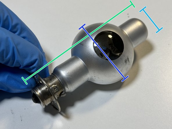 Zeiss Ikon Movielux Compact Projector Teardown, Plastic bulb subassembly: crwdns2935265:012crwdnd2935265:02crwdnd2935265:03crwdne2935265:0