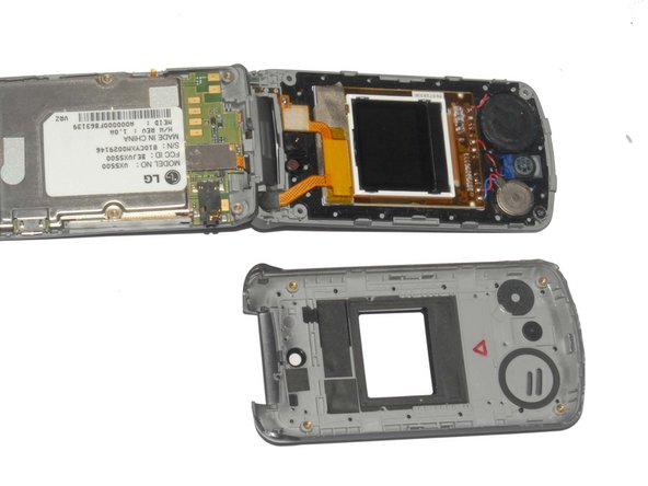 LG VX5500 Phone Casing Replacement: crwdns2935265:08crwdnd2935265:03crwdnd2935265:03crwdne2935265:0