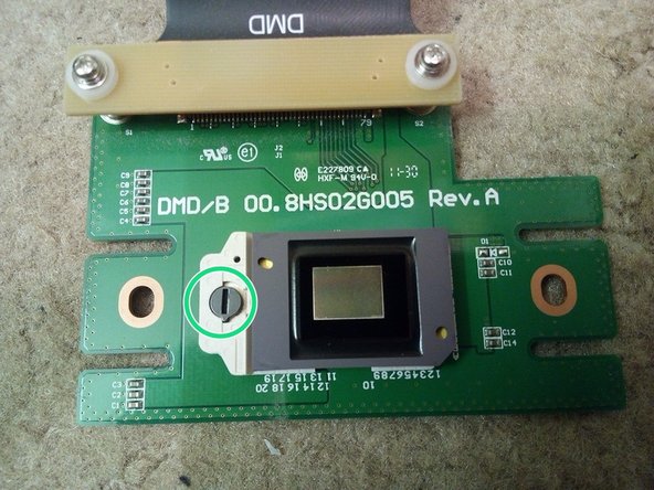 Smart UF75 DLP Projector Disassembly, Remove the DMD chip: crwdns2935265:020crwdnd2935265:02crwdnd2935265:03crwdne2935265:0