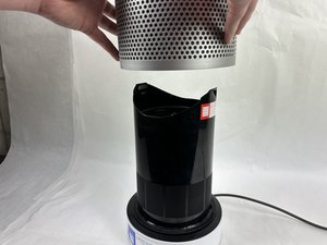 Clean dyson deals fan filter