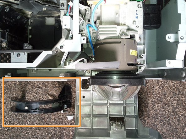 Smart UF75 DLP Projector Disassembly, Remove the lens adjuster bracket: crwdns2935265:012crwdnd2935265:02crwdnd2935265:02crwdne2935265:0