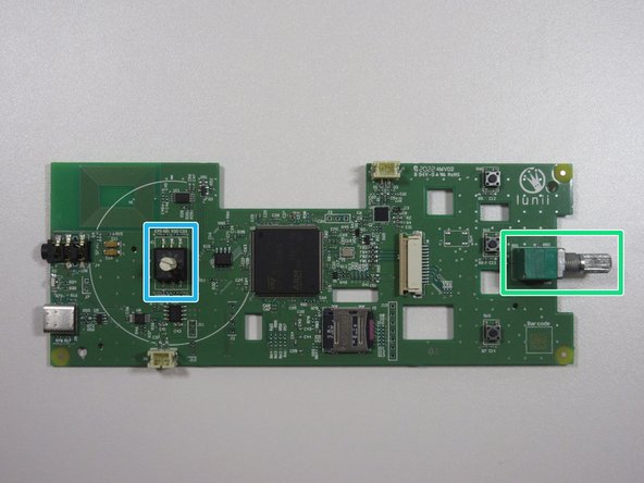 Vue éclatée de la Lunii - Ma Fabrique à Histoires v2, Des composants: étape 14, image 1 de 1