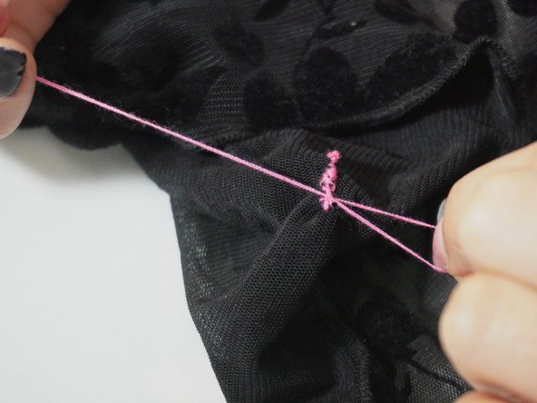 How to Sew Torn Lace: 步骤 7 中的图像 3，3