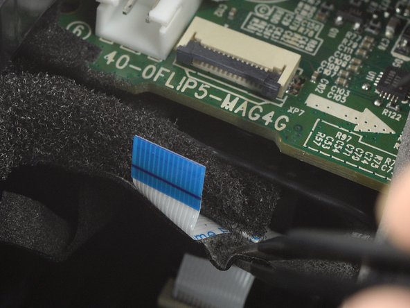 JBL Flip 5 Battery Replacement, Detach the power button cable: crwdns2935265:021crwdnd2935265:02crwdnd2935265:02crwdne2935265:0