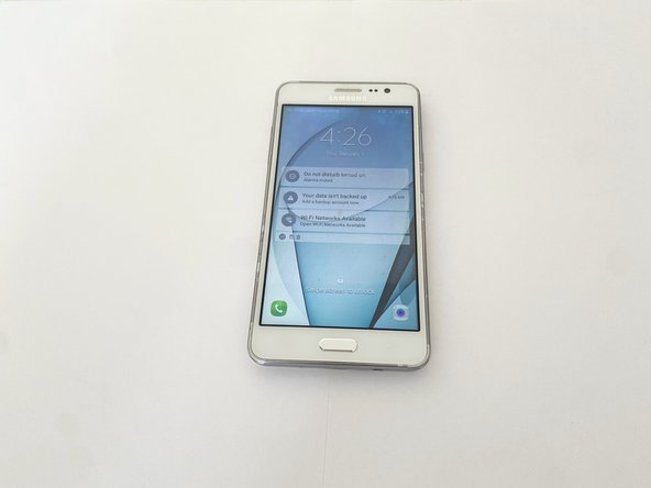 Waterlogged Samsung Galaxy Grand Prime
