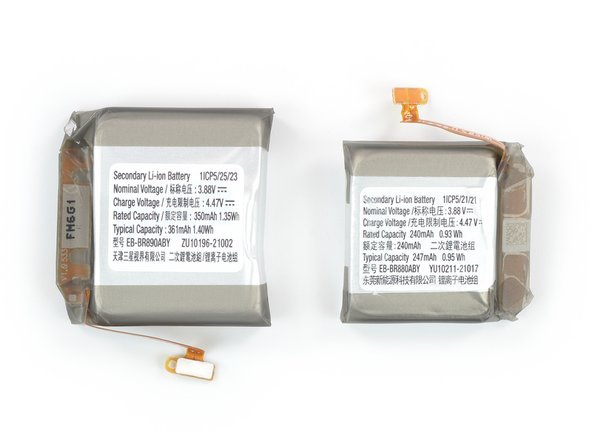 Samsung Galaxy Watch4 and Watch4 Classic Teardown