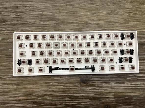 Anne Pro 1 Mechanical Keyboard Switch Replacement, Reassembling the Keyboard: crwdns2935265:00crwdnd2935265:01crwdnd2935265:03crwdne2935265:0