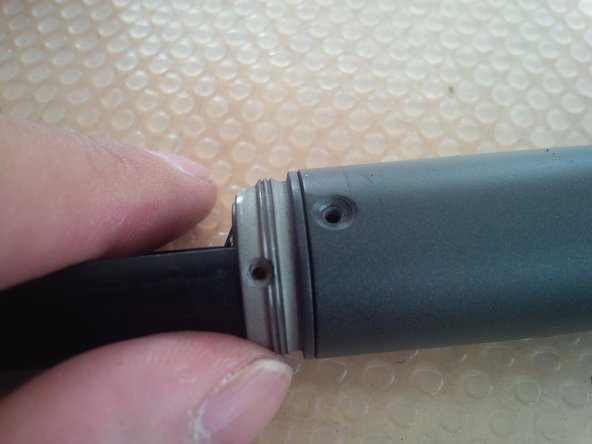 Repairing Rode NTG2 disconnected/loose wiring, Unscrew Capsule/Top Tube: crwdns2935265:03crwdnd2935265:02crwdnd2935265:03crwdne2935265:0