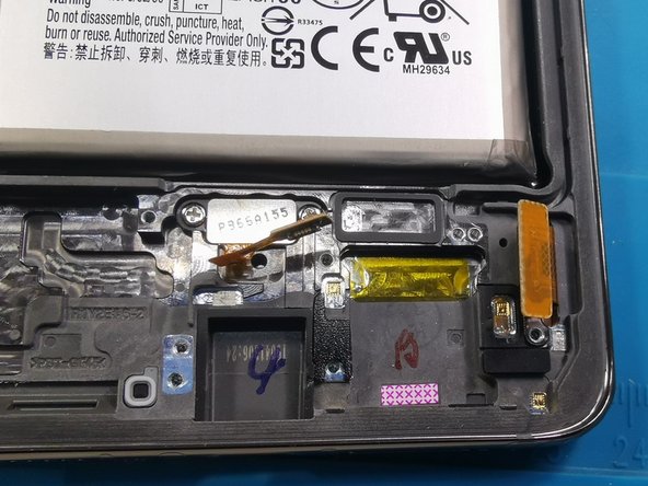 Samsung Galaxy A 80 Displayeinheit Zerlegung Zusammenbau Replacement, Ladeanschluss / Assy SUB entfernen: Schritt 5, Bild 3 von 3