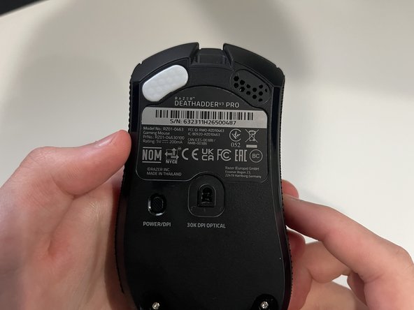 Razer Deathadder V3 Pro Skates (Feet) Replacement, Place skates: crwdns2935265:06crwdnd2935265:03crwdnd2935265:03crwdne2935265:0