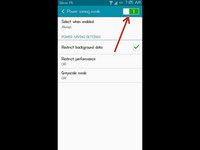 Samsung Galaxy Note II: Enhance Battery Life