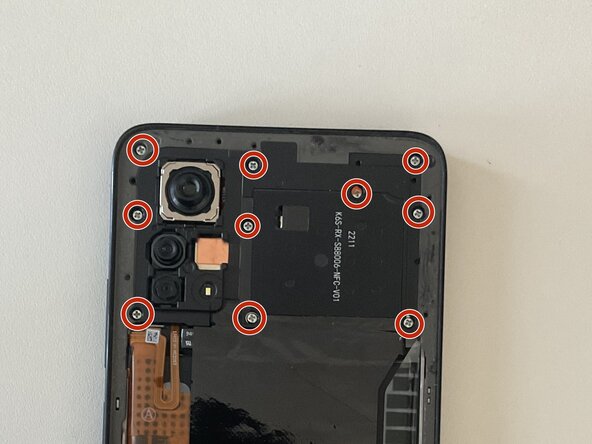 Xiaomi Poco X4 Pro 5G USB C Port Replacement, Remove the screws: crwdns2935265:02crwdnd2935265:01crwdnd2935265:02crwdne2935265:0