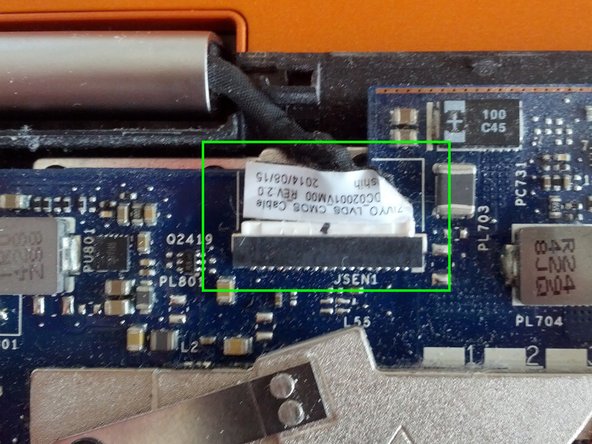 Lenovo Yoga 2 13" Hinge Bracket Fix, Loosening the connectors: crwdns2935265:03crwdnd2935265:03crwdnd2935265:03crwdne2935265:0