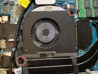Dell XPS 15 9550 Cooling Fan(s) Replacement