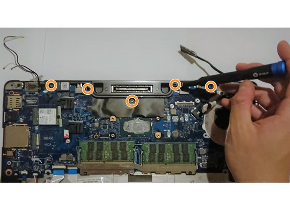 Dell Latitude E7470 Display Replacement: step 7, image 2 of 3