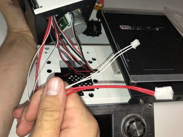 Monoprice Select Mini V2 3D Printer Heating Element and Temperature Sensor Replacement: step 11, image 2 of 2