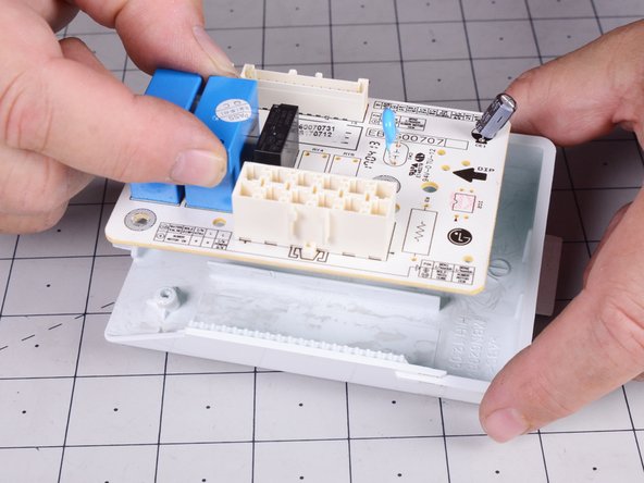LG Refrigerator LFX25973 Dispenser PC Board Replacement, Remove the dispenser PC board: crwdns2935265:016crwdnd2935265:02crwdnd2935265:02crwdne2935265:0