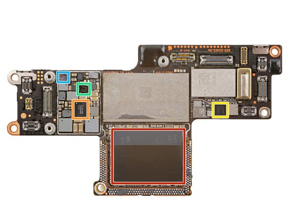 iPhone Air Chip ID, Main Board - Inner Side: crwdns2935265:05crwdnd2935265:01crwdnd2935265:02crwdne2935265:0