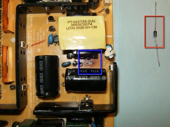 Repairing LG 17LX1R LCD Television Power board: crwdns2935265:04crwdnd2935265:03crwdnd2935265:03crwdne2935265:0