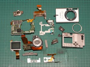 Canon PowerShot S500 Teardown