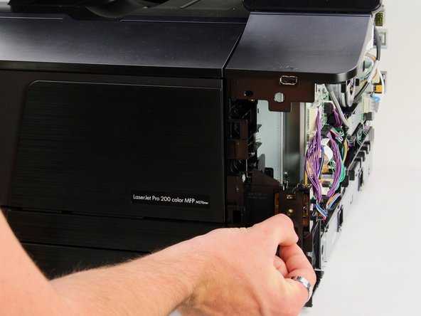 HP Laserjet Pro 200 Color MFP Power Button Replacement: step 5, image 2 of 3