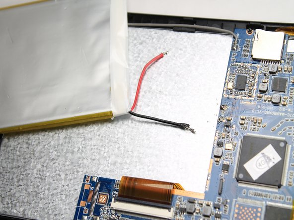 iVIEW-754TPC Battery Replacement, Desolder wires: crwdns2935265:03crwdnd2935265:03crwdnd2935265:03crwdne2935265:0