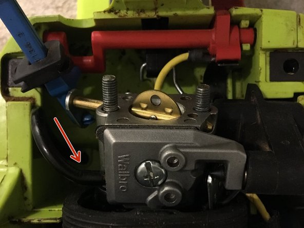 2055 Poulan Chainsaw Carburetor Seal Replacement, Reinstalling the carburetor: crwdns2935265:09crwdnd2935265:02crwdnd2935265:03crwdne2935265:0