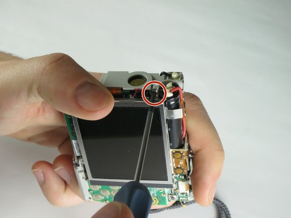 Olympus FE-170 LCD Screen Replacement, LCD Screen: crwdns2935265:09crwdnd2935265:02crwdnd2935265:03crwdne2935265:0