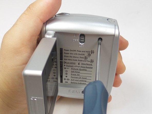 Aiptek Pocket DVII 1.3M LCD Lens Assembly Replacement: step 4, image 2 of 2