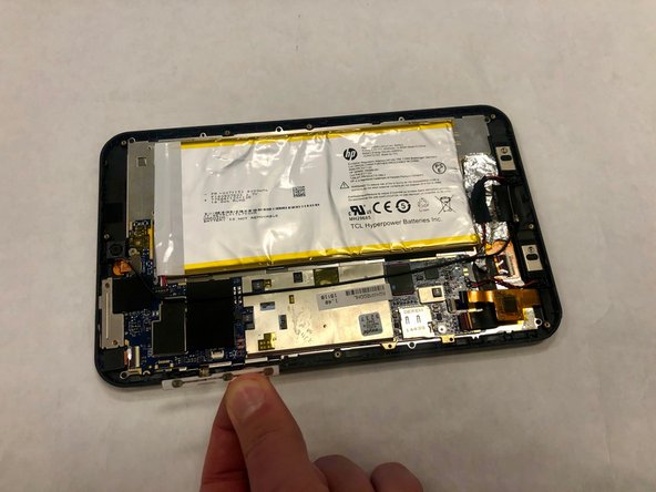 HP Stream 8 Button Board Replacement: 步骤 5 中的图像 2，2