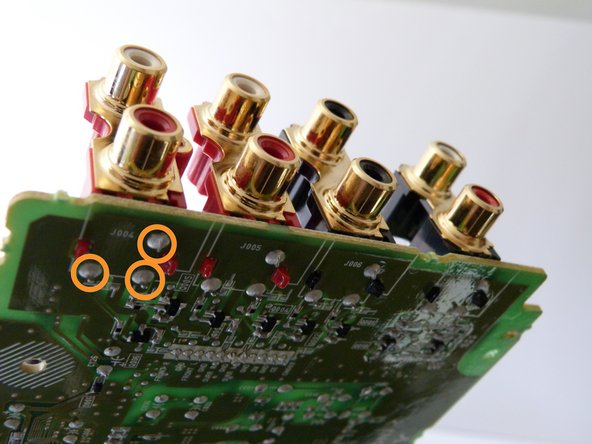 Sony BDP-S1 RC Socket Replacement: step 7, image 3 of 3