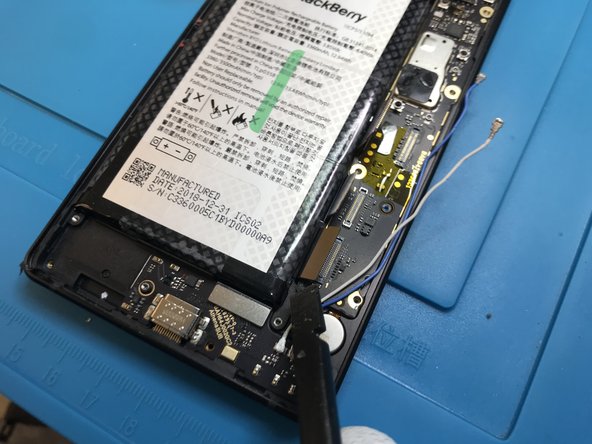 BlackBerry Key2 Disassembly, Removing the flex cables: crwdns2935265:06crwdnd2935265:03crwdnd2935265:03crwdne2935265:0