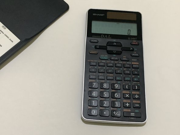 Sharp EL-546XT Battery Replacement: crwdns2935265:09crwdnd2935265:03crwdnd2935265:03crwdne2935265:0