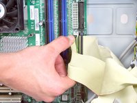 Removing HP Compaq dx2000MT Processor