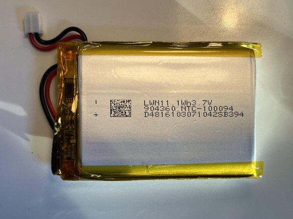 Pocket C.H.I.P. Teardown, Remove the battery: crwdns2935265:05crwdnd2935265:03crwdnd2935265:03crwdne2935265:0